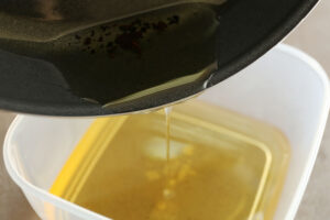 Disposing of cooking grease properly
