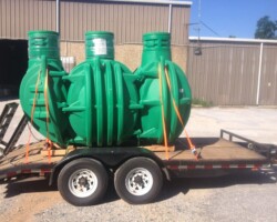 Septic system BAT installation