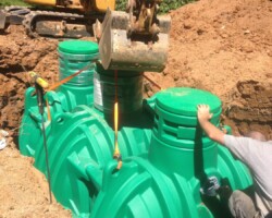 Innovative Pre-Treatment Septic System Installation
