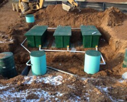 Innovative Pre-Treatment Septic System Installation